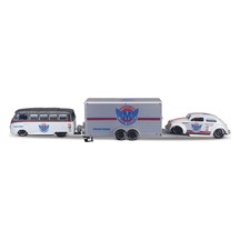 Nessiworld 1/64 Design Seri Yarış Takımı Römork Ve Araç Set Çok Renkli