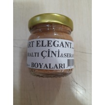 Art Elegant Çini Boyası Açık Kahverengi 8833 40 G Açık Kahverengi