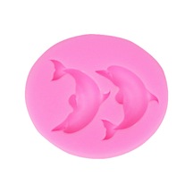 Yunus Fondan Silikon Kalıp Pişirme Aracı Gumpaste Mutfak Aksesuarları Gösterildiği Gibi