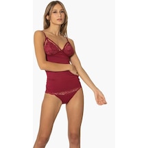 Angbutik Pierre Cardin 375 Bayan Atlet Külot Takım Bordo