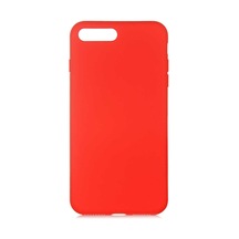 Apple Uyumlu iPhone   Adige 7 Plus Kılıf Lansman İçi Kadife Silikon
