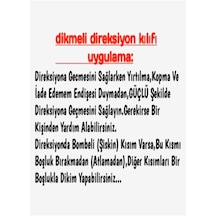 Vw Polo 2000-2003 Uyumlu Dikmeli Direksiyon Kılıfı Noktalı Dikişli Siyah 38cm 10cm