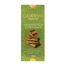 Godiva Kadayıf & Antep Fıstıklı Tablet Çikolata 122 G - 6 Adet Tarı