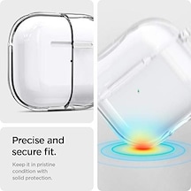 Airpods 3.nesil İle Uyumlu Kılıf Ultra Hybrid Crystal Clear - Asd01981