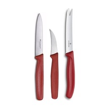 Victorinox 4.0801 Swiss Classic 3lü Bıçak Seti Renkli