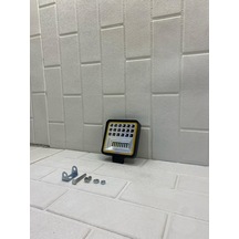 Oto Araç Çalışma Lambası Beyaz-turuncu 42w 10-30w