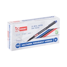 Mikro Asetat Kalemi Permanent M Seri Mavi Mk 419 Çok Renkli