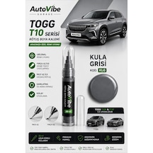 Togg Kula Grisi Rötuş Boyası Kalemi 2'si 1 Arada Tam Uyumlu
