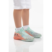 Mint Bilekten Çoraplı Erkek Çocuk Halı Saha Ayakkabısı Fh-252-153 F Mint