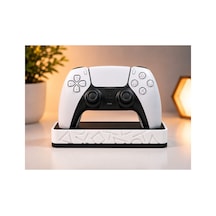 Ps5 Uyumlu Dualsense Oyun Kolu Standı Masaüstü Controller Tutucu Dekoratif Gamepad Standı Beyaz