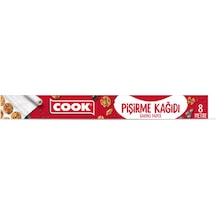 Cook Pişirme Kağıdı 8 M 3 Adet Çok Renkli