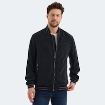 Slazenger BOMBERS Erkek  Koyu Gri Mont & Kaban