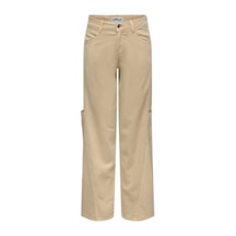 Only Onlprıme Hw Wıde Cut Pant Cc Pnt Kadın Gri Pantolon - 15338608 Gri
