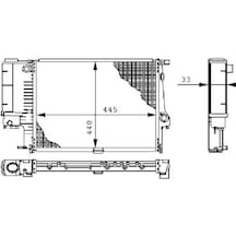 Mahle Cr239000s Motor Radyatoru 17101247145 17111247145 17111719263