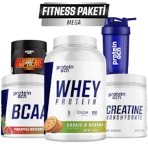 Fıtness Paketi Mega - Cookie & Banana / Pineapple Watermelon Diğer