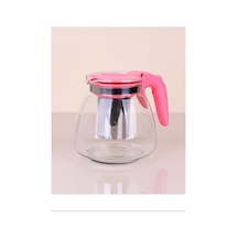 14 Cm 1100 Ml Cam Demlik Royaleks-clkn-1405 Açık Bej