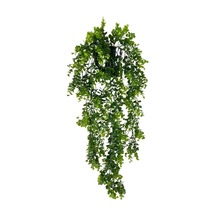Nettenevime Yapay Çiçek Saksıda Sarkan Şimşir Okaliptus Yapay Sarmaşık 60cm Çok Renkli