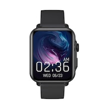 Thull Tw3-01 Siyah Case Akıllı Saat + Mavi Silikon Kordon Yok