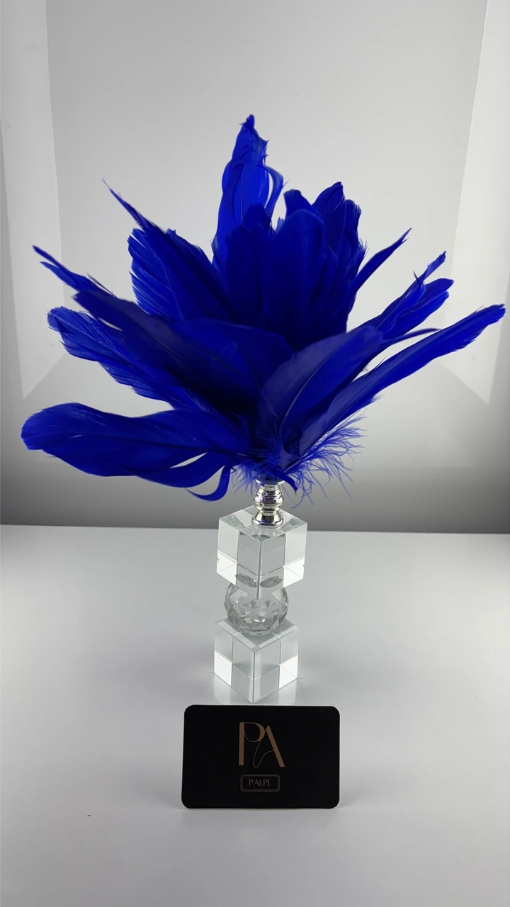 Kristal Kartal Tüy Dekoratif Obje Biblo Süs Eşya Salon Aksesuar Sehpa Masa Konsol Ofis Salon Dekor