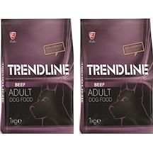 Trendline Biftekli Yetişkin Köpek Maması 2 x 1 KG