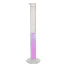 Plastik Mezür 25 Ml - Uzun Form - Kabartma Skala