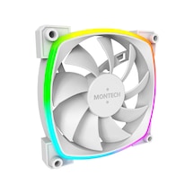 Ax 120 Argb Fan 1600pwm, High-end Durability, Silent Performance, And Stunning Argb Design 120mm, White Çok Renkli