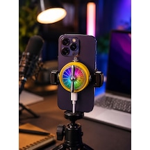 Manyetik Telefon Soğutucu Rgb Fanlı Mobil Oyun Soğutucusu Standart