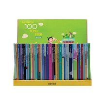 İlk Öğretim 100 Temel Eser Serisi Seti - 40 Kitap Takım- Beyan Yayınları