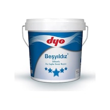 Dyo Beşyıldız Silikonlu Dış Cephe Boyası 15 Lt Diğer