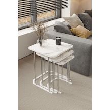 Gümüş - Beyaz Mermer