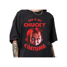 Flood Of Style Çocuk Oyunları Bu Benim Chucky Kostümü T-shirt Erkekler Kadınlar Için % 100% Pamuk T Shirt Kı Çok Renkli
