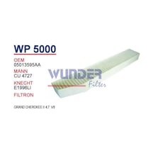 Wunder Wp5000 Polen Filtresi - Chrysler Grand Cherokee Ii 4,7 V8 540125270