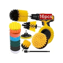 Hightower 13 Parça Çok Amaçlı Elektrikli Matkap Fırçası Seti - Zemin Banyo Fayans Araba Cilalama