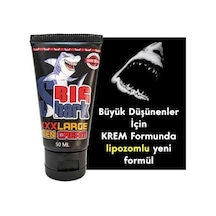 Asimox Bigshark Large Men Cream 50ml-penııs Büüyütüücü Cream Lipozomlu Formül