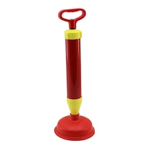 Kaporta Düzeltme - Lavabo Klozet Gider Açıcı Pompa Lastik Başlık - Sert Plastik Gövde Çap 16 Cm 546 Çok Renkli
