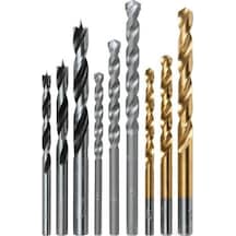 Matkap Ucu Seti 9 Parça Metal - Ahşap - Beton