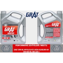 GRAT 615407 MOTOR YAĞI 7 LITRE 15W40 API SL CF