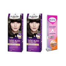 Palette Göz Alıcı Saç Boyası 3.0 Koyu Kahve 2 Adet