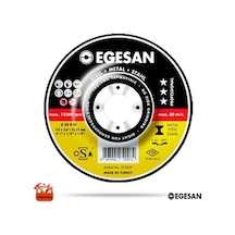 Egesan Metal Kesici Disk Spiral Flex Taşi 115 MM (115X3 Küçük Boy)
