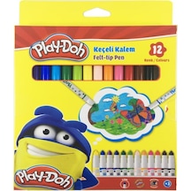 Play-Doh Keçeli Boya Kalemi 12 Renk 5 Mm