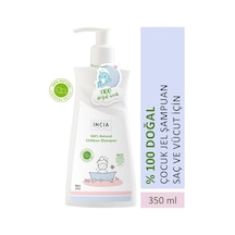 %100 Doğal Organik Sertifikalı Bebek Ve Çocuk Jel Şampuanı Saç Vücut Lavanta Konak Önleyici 350 Ml