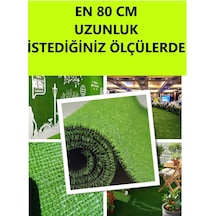 Yapay Çim Halı Yeşil Çim Halı 8 Mm Suni Çim Halı 80 Cm Eninde