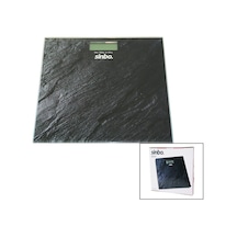 Dijital - Pilli Cam Banyo Baskülü Lcd Ekran - Sıcaklık Göstergeli 180kg/50gr 26x26cm Sinbo Sbs-4450
