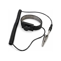 Antistatik Esd Kablolu Metal Bileklik