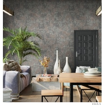 Adawall Vera 1513-5 Dekoratif Retro Kendinden Desenli Düz Sade Duvar Kağıdı