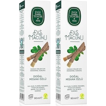 Eyüp Sabri Tuncer Doğal Misvak Özlü Florürsüz Diş Macunu 2 x 90 ML Eyüp Sabri Tuncer Doğal Misvak Özlü Florürsüz Diş Macunu 2 x 90 ML