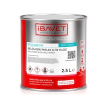 İbavet Selülozik Altın Yaldız Boya 2.5 Lt
