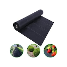 3x10 Metre Boyutunda Siyah Jüt Taban Örtüsü, Sera Ve Bahçe Kullanımı İçin