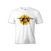 One Piece - Trafalgar Law Beyaz Erkek Tshirt
