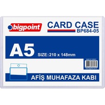 Bigpoint Afiş Muhafaza Kabı A5 Şeffaf Bp684-05